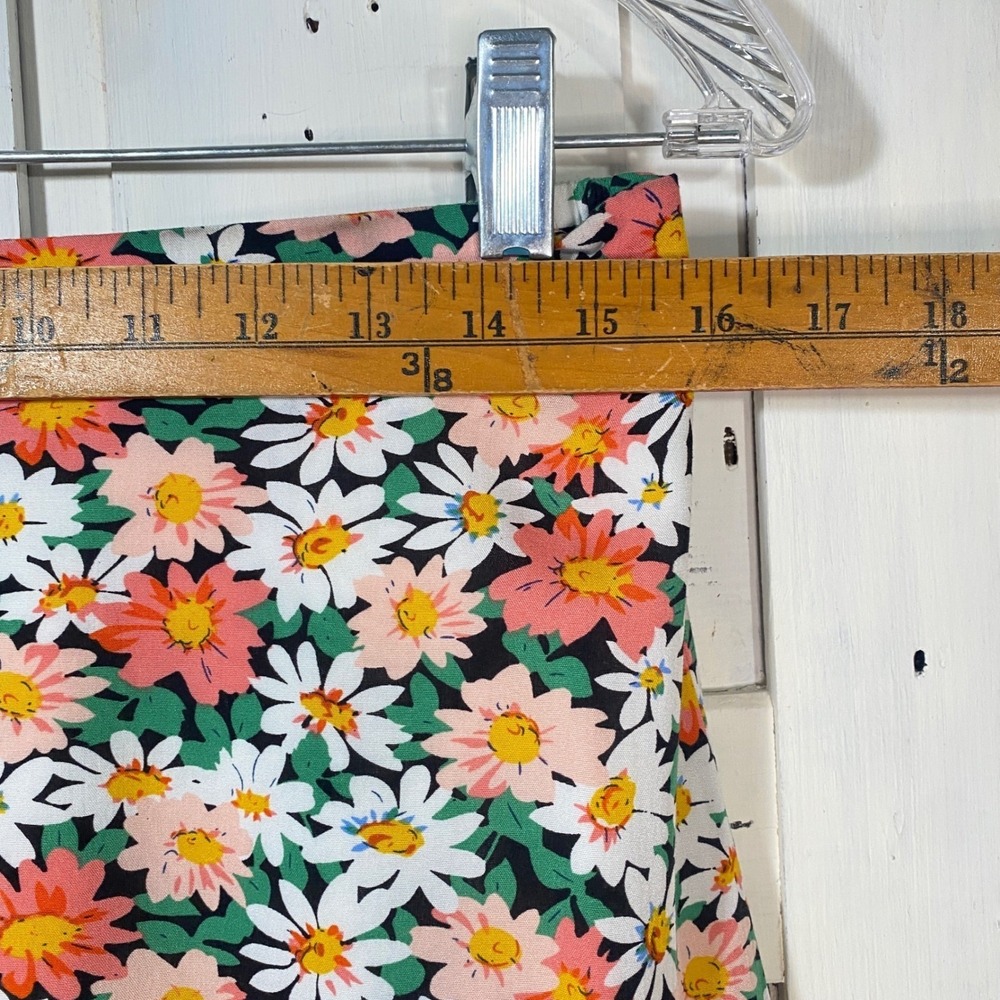 Prettygarden Cottage Country Midi Skirt Size‎ Large Hi-Low Lined Flowy Airy - Picture 6 of 10